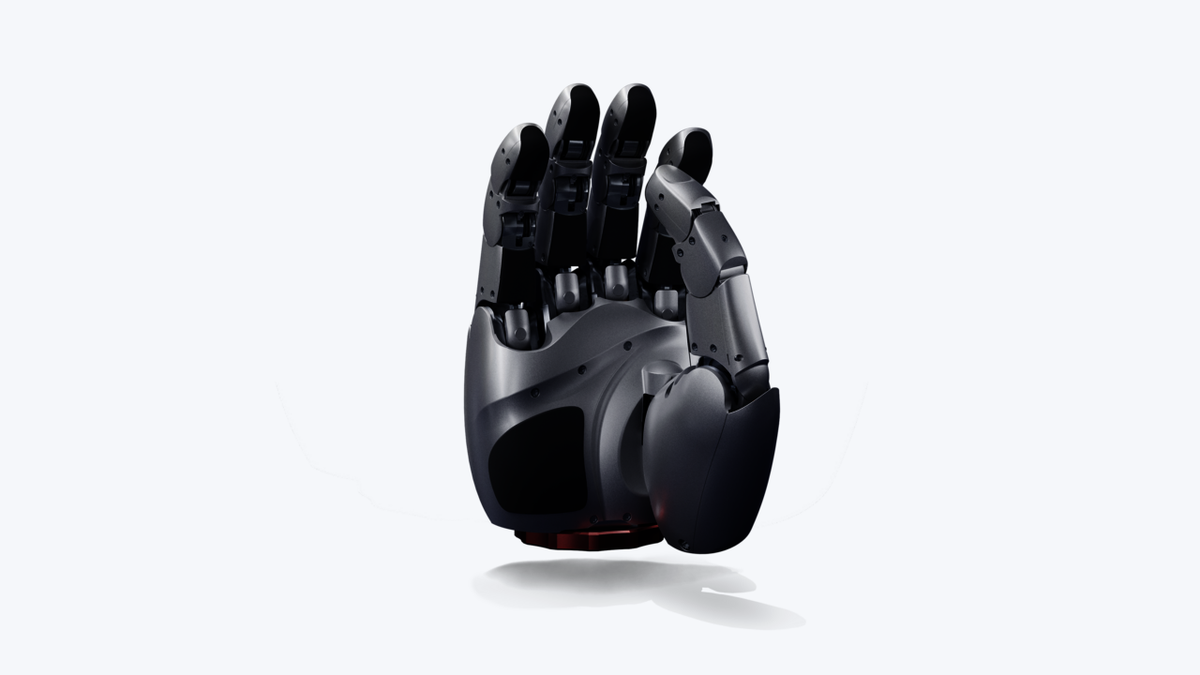 Agile Robots WUJI Hand 2 five-finger dexterous robotic hand with 20 degrees of freedom and tactile sensors
