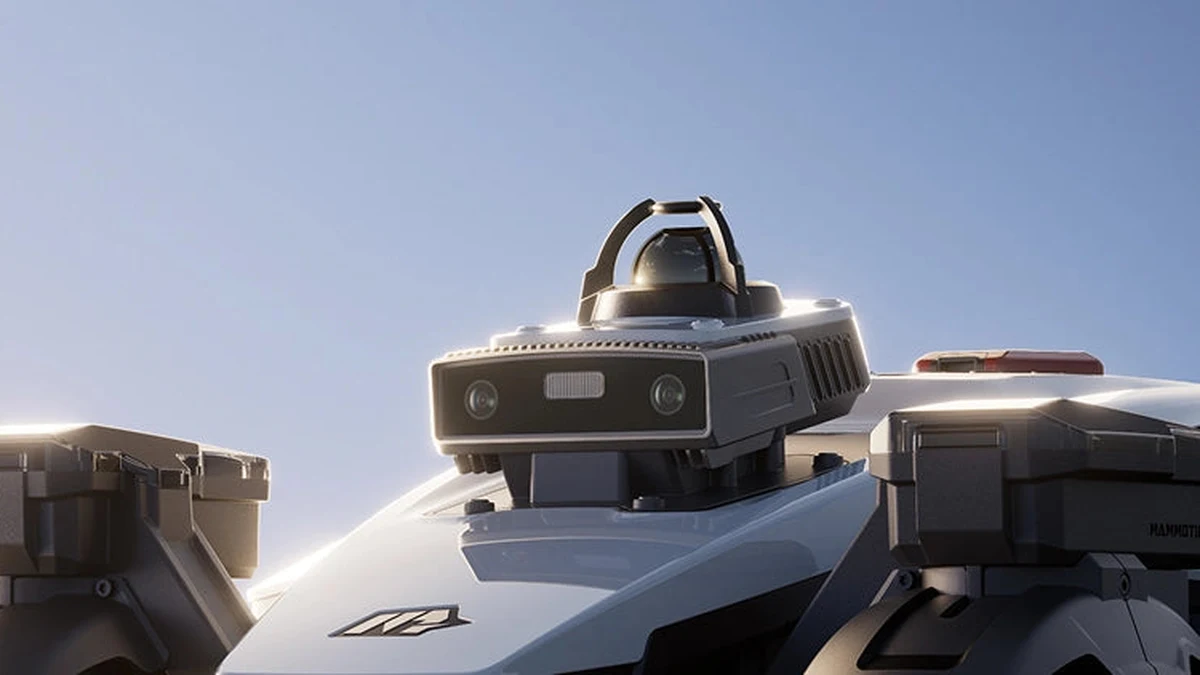 Tourelle LiDAR 360 degrés et caméras grand angle du Mammotion LUBA 4 AWD