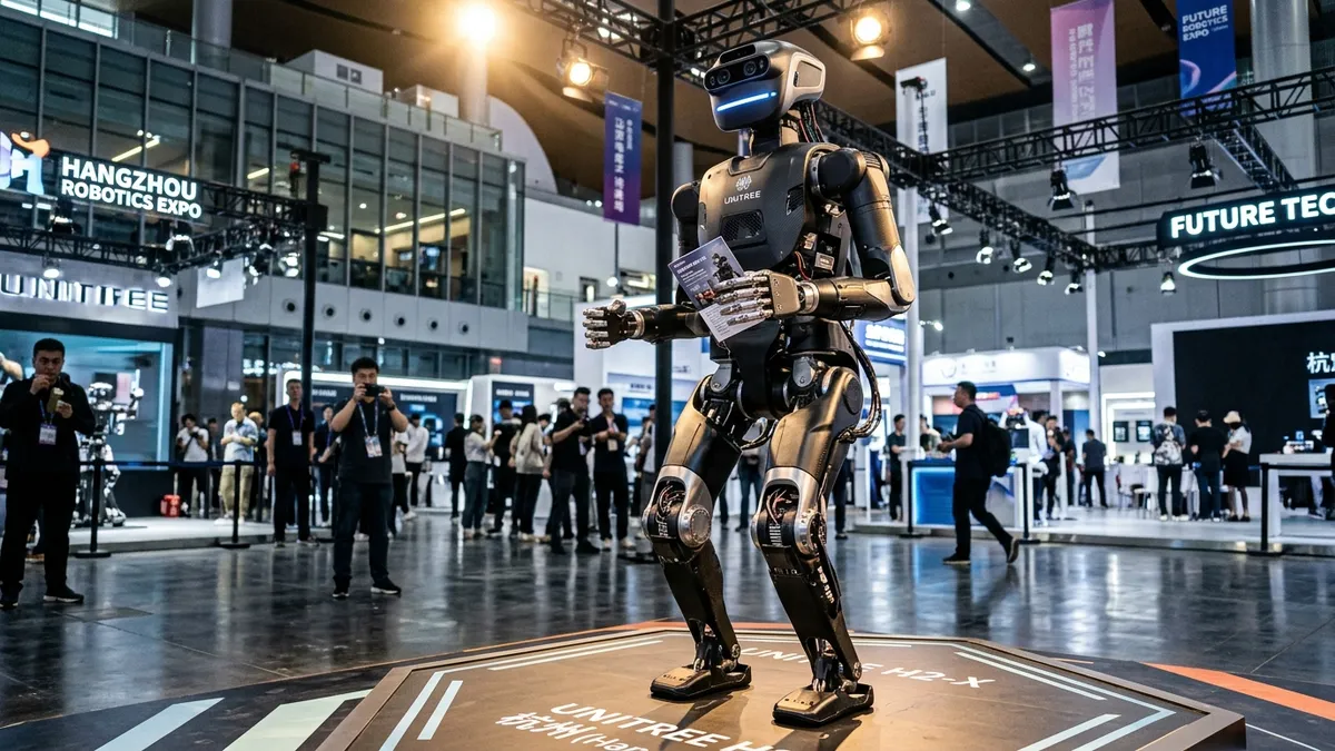 Unitree Unveils H2-X 'Kung Fu Guardian' Humanoid and Self-Evolving AI Framework 'Rehearsal'