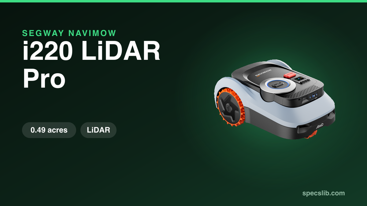 Segway Navimow LiDAR Pro: The Specs Nobody Has Actually Confirmed
